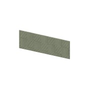 Crédence murale Kinewall Crédence 3 mm 91x30 piega oliva - KINEDO CM1339 