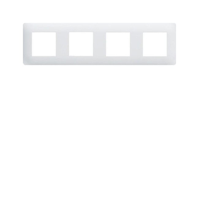 essensya Plaque 4P ent71 Blanc HAGER WE404