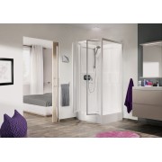 Cabine Kineprime 3 80 2P Bas Transparent Meca - KINEDO CA592MTN 