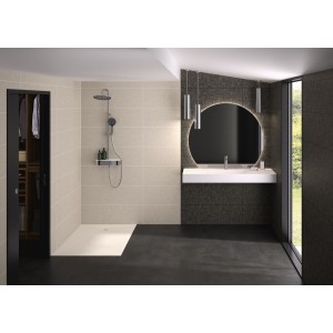 Colonne Aquanova thermostatique finition chromée - KINEDO CD367 