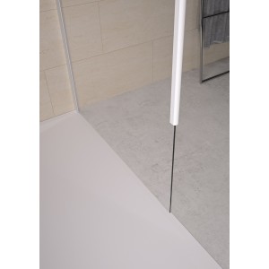 Mât fixation plafond blanc grainé - KINEDO MAT017 