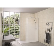 Volet pivotant 35cm pour Solo 6+ blanc grainé cosmos XL profilé à droite - KINEDO PA2495BCOXED 