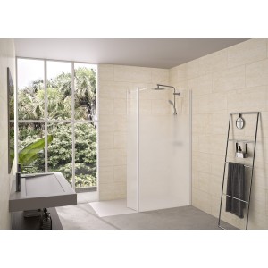 Volet pivotant 35cm pour Solo 6+ blanc grainé cosmos XL profilé à droite - KINEDO PA2495BCOXED 