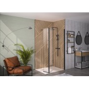 Volet pivotant 35cm pour Solo 6+ noir mat transparent - KINEDO PA2495NTNE 
