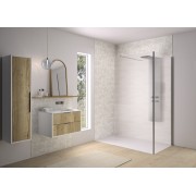 Renvoi d'angle Solo Design 90 cm inox brossé flûte - KINEDO PA8282IFLTE 