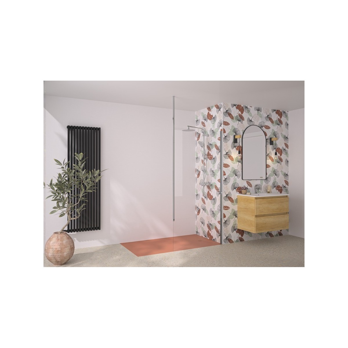 Panneau mural Kinewall Design 3 mm 150x250 Ginko - KINEDO PM1090 