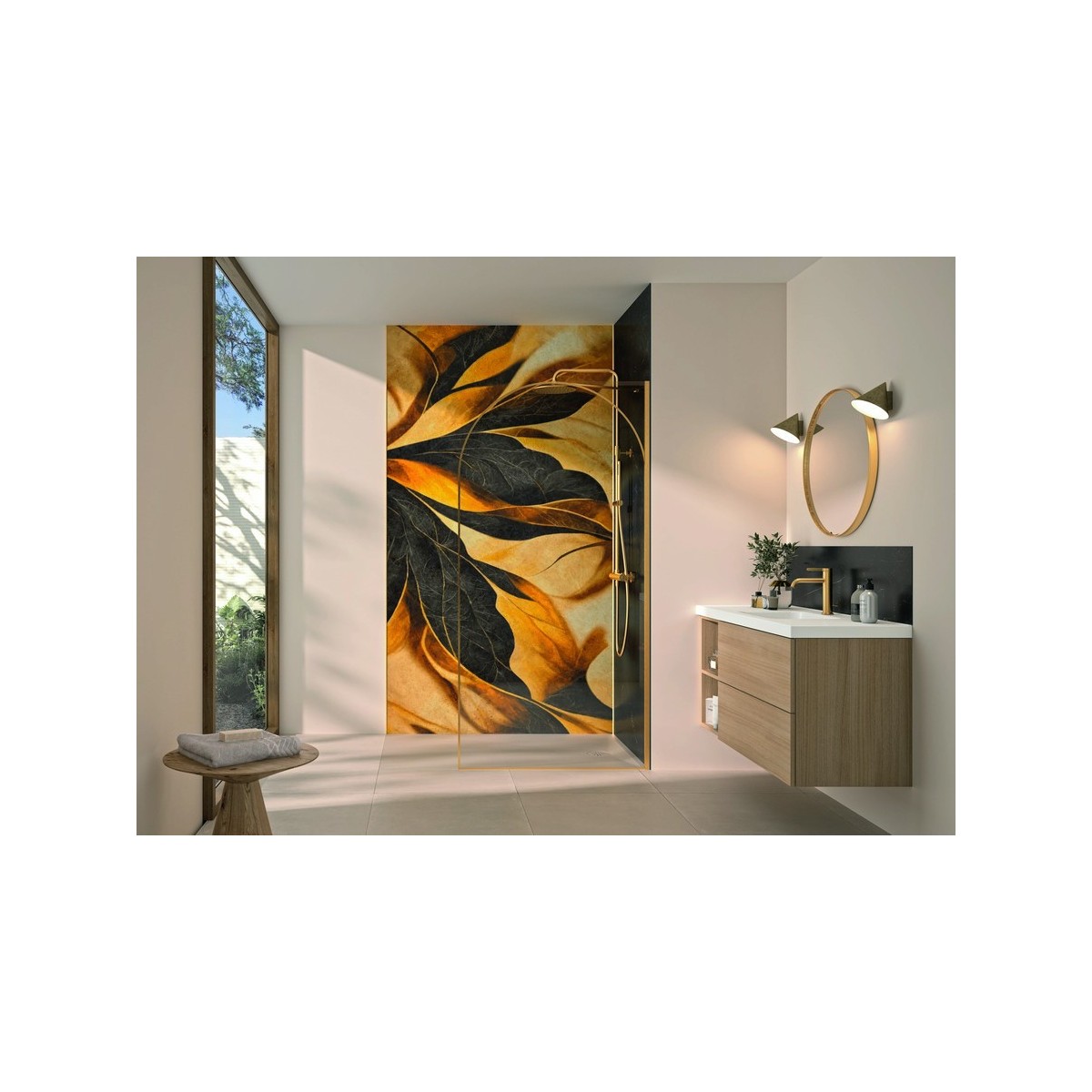 Panneau mural Kinewall Design 3 mm 125x250 Royal folia - KINEDO PM1404 