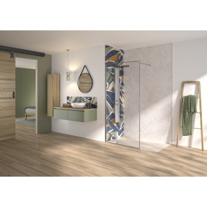 Panneau mural Kinewall Design 3 mm 125x202 Botanic terrazzo - KINEDO PM792 