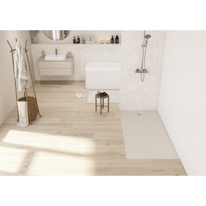 Receveur Kinesurf Nova en Biocryl et Biotec 170X80 Lin mat PN12 - KINEDO RD1249LM 