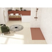 Receveur Kinesurf Nova en Biocryl et Biotec 170X80 Terracotta mat PN12 - KINEDO RD1249TM 