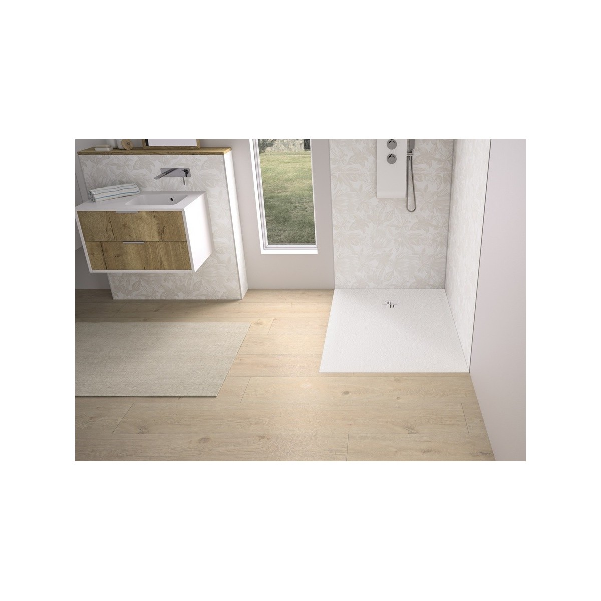 Receveur Kinemoon Evo 120x90 blanc - KINEDO RD1627 
