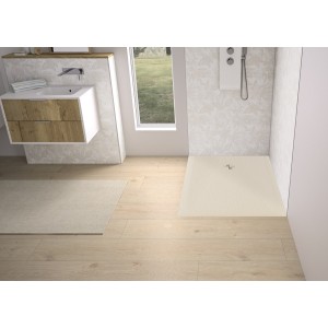 Receveur Kinemoon Evo 140x70 sable - KINEDO RD1628S 
