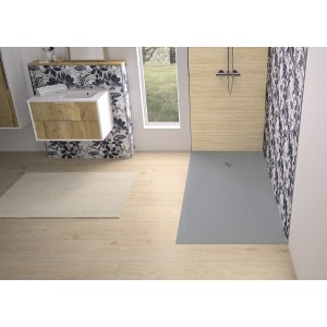 Receveur Kinemoon Evo 170x70 gris pierre - KINEDO RD1633P 