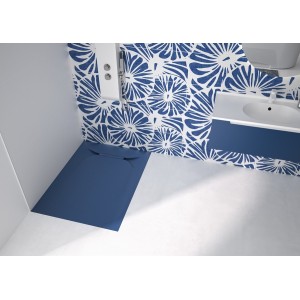 Receveur découpable Kinediva en Biolex extra plat 3,5cm PN12 Bleu marine 140X80 - KINEDO RD187M 
