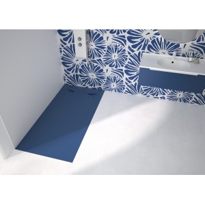 Receveur découpable Kinediva en Biolex extra plat 3,5cm PN12 Bleu marine 160X90 - KINEDO RD191M 