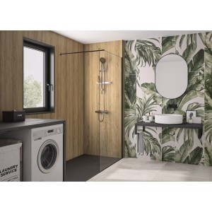 Integra Design 100X250 décor chêne antique profilé noir intense grainé - KINEDO IN1-109-N-R1-NXE 