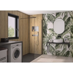 Integra Premium 100X250 décor chêne antique profilé noir intense grainé - KINEDO IN1-109-N-R2-NI6 