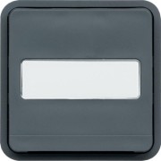 cubyko VV porte-étiq ass. gris HAGER WNA006