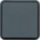 cubyko BP 1O/1F assoc. gris HAGER WNA022