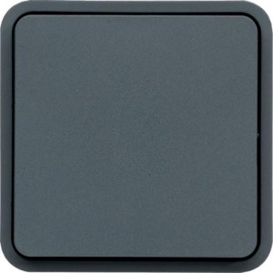 cubyko BP 1O/1F assoc. gris HAGER WNA022