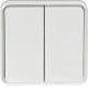 cubyko dble BP assoc. blanc HAGER WNA044B