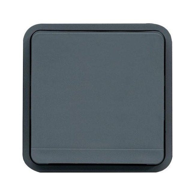 Prise électrique 2P+T associable 14A IP55 Gris Cubyko PC 2P+T - HAGER WNA100