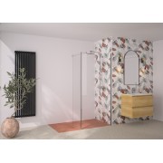 Volet pivotant 35cm pour Solo 6+ chromé transparent - KINEDO PA2495CTNE 