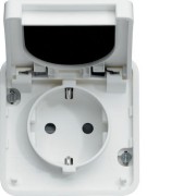 cubyko PC Schuko assoc. gris HAGER WNA160