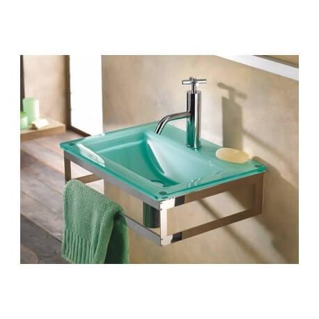 Bonde ABS pour lavabo écoulement libre Chromé CRISTINA ONDYNA WF43451