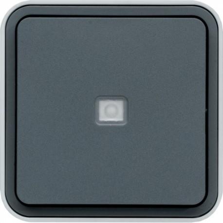 cubyko VV témoin saillie gris HAGER WNC003
