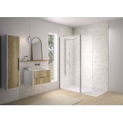 Volet pivotant 45cm pour Solo Design inox brossé tissage - KINEDO PA8290ITSGE 