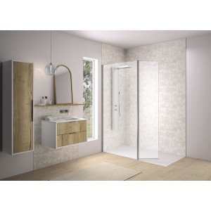 Volet pivotant 45cm pour Solo Design inox brossé tissage - KINEDO PA8290ITSGE 