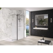 Volet pivotant 45cm pour Solo Design noir mat cosmos XL profilé à droite - KINEDO PA8290NMCOXED 