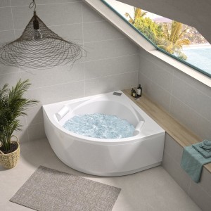 Panneau mural Kinewall Design 3 mm 150x250 faïence tissé beige - KINEDO PM1085 