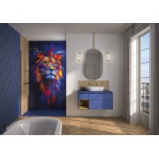 Panneau mural Kinewall Design 3 mm 125x250 Nuit fauve - KINEDO PM1407 