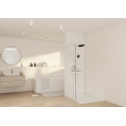 Panneau mural Kinewall Design 3 mm 100x250 faïence tissé lin - KINEDO PM686 