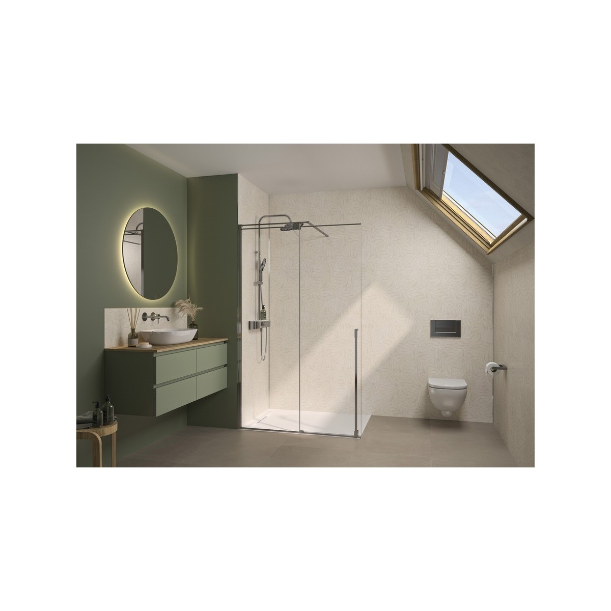 Panneau mural Kinewall Design 3 mm 100x250 Sporalis - KINEDO PM694 
