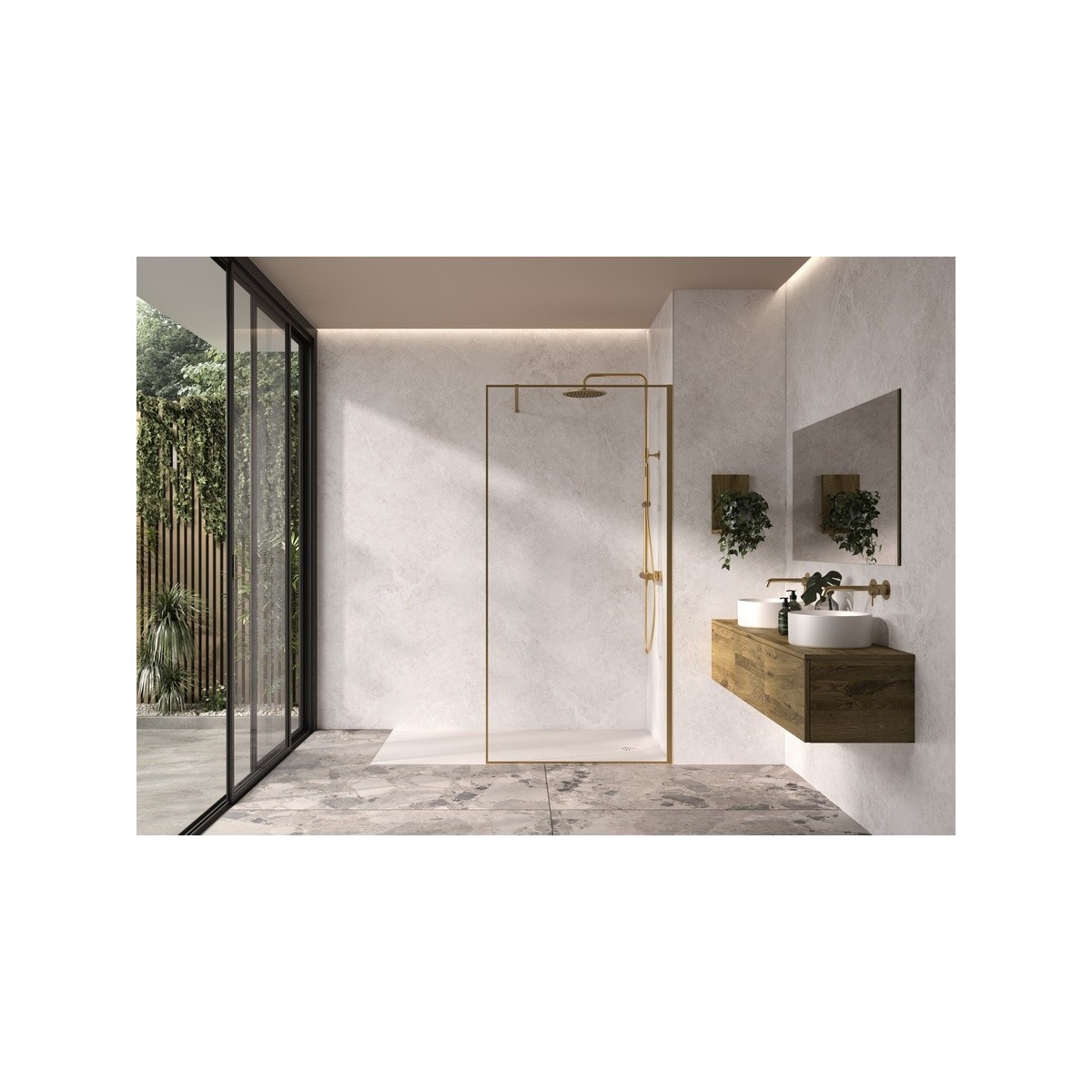 Panneau mural Kinewall Design 3 mm 150x202 Marbre nebbia - KINEDO PM993 