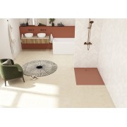 Receveur Kinesurf Nova en Biocryl et Biotec 140X80 Terracotta mat PN12 - KINEDO RD1241TM 