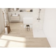 Receveur Kinesurf Nova en Biocryl et Biotec 140X100 blanc mat PN12 - KINEDO RD1243BM 