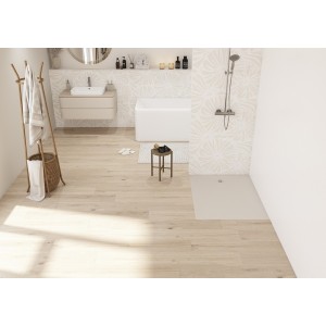 Receveur Kinesurf Nova en Biocryl et Biotec 125X95 Lin mat PN12 - KINEDO RD1255LM 