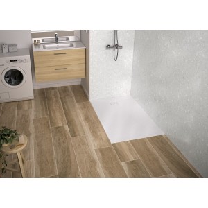 Receveur Kinecity en SMC Extrat plat 2,5cm découpable PN24 Taille 140X70 - KINEDO RD1329 