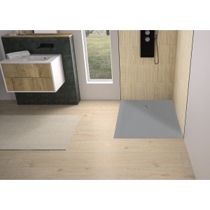 Receveur Kinemoon Evo 120x70 gris pierre - KINEDO RD1625P 