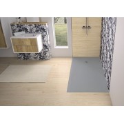 Receveur Kinemoon Evo 180x80 gris pierre - KINEDO RD1634P 