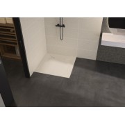 Receveur découpable Kinediva en Biolex extra plat 3,5cm PN12 Beige 100X100 - KINEDO RD181BE 