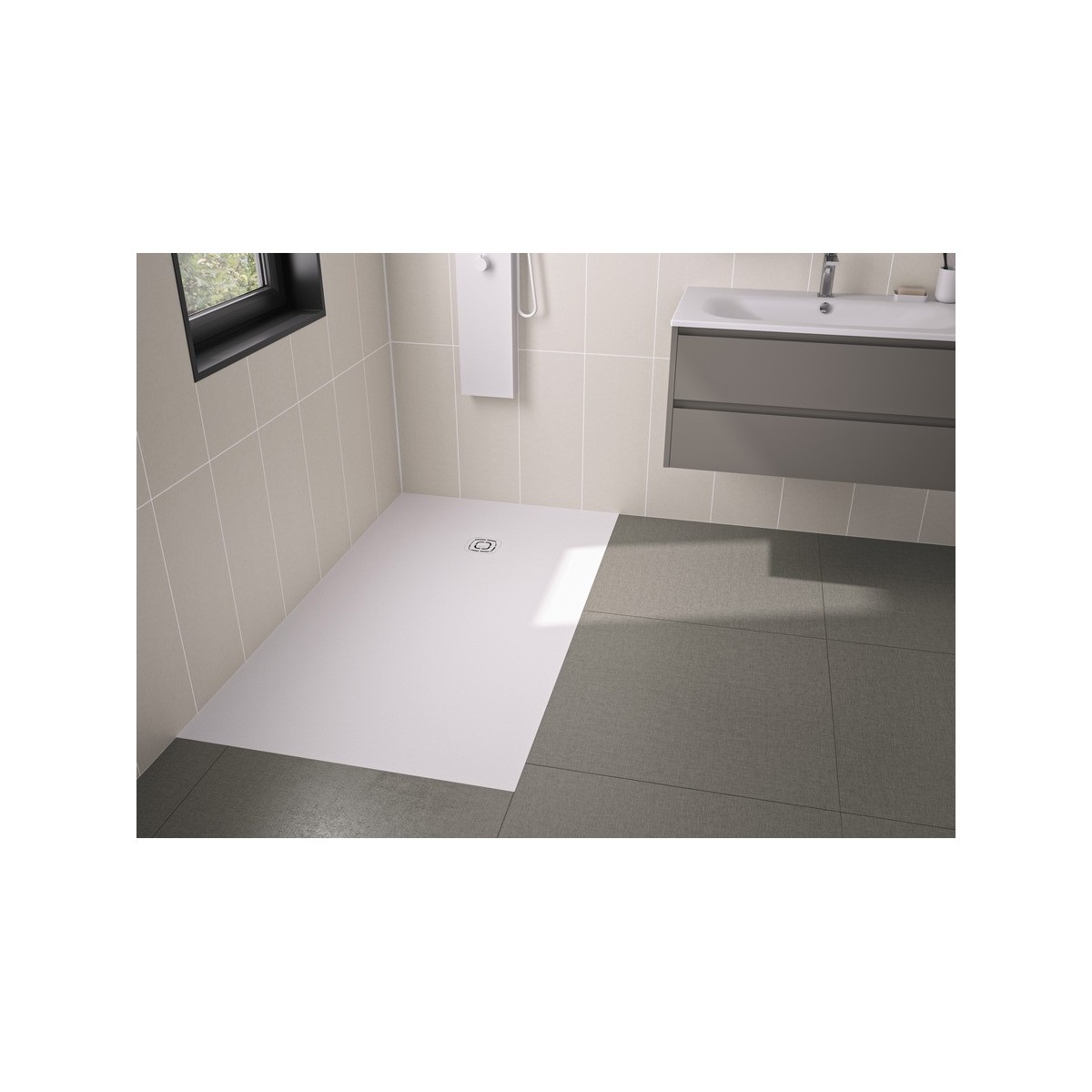 Receveur Kineone 160x80 blanc - KINEDO RD991 