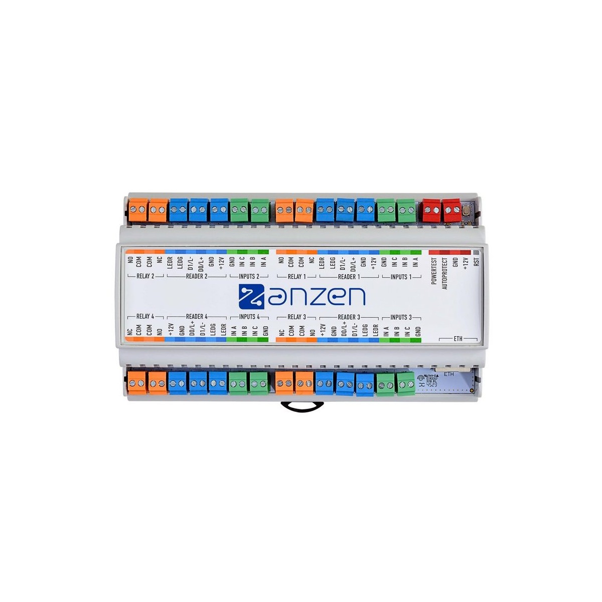 Centrale autonome 4 lecteurs (UTL) sécurisée OSDP, logiciel embarqué gestion PC - AIPHONE AZUTL4 