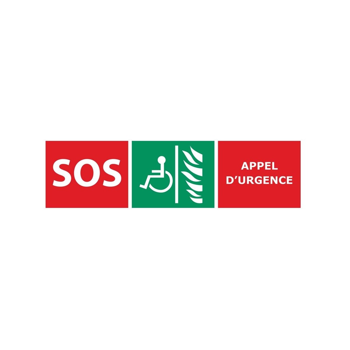 Jeu de 3 cartes de signalisation EAS pour GTAD - AIPHONE EASGT 