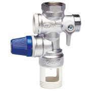 Groupe de sécurité vertical 1/2" NF à siège inox pour chauffe-eau - THERMADOR GSI15 