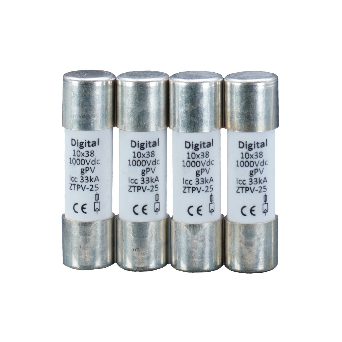 Fusible 10x38 gPV 20A 1000 Vdc - Digital electric 02638 
